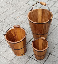 Cubos madera. Ref 70937. Grande 36x27. Mediano 28x21. Pequeño 20x17