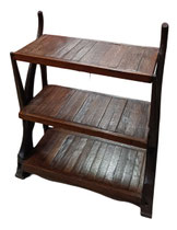Estantería madera. Origen Tailandia. 98x77x36
