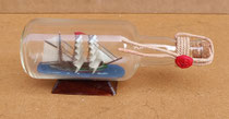 Barco en botella. Ref 116012B. 18x6x8