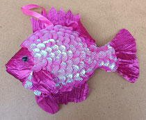Pez poliespan lentejuelas. Ref 6751. 27,5x19x6