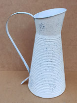 Jarra alta zinc. Ref 6Y4760. 26x19x40