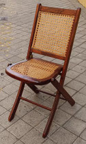 Silla plegable madera. Ref 1741248. 80x34x50