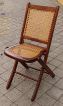 Silla plegable madera. Ref 1741248. 80x34x50
