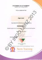 Establish legal and risk management requirements of small business BSBSMB401A 20/0572013