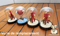 Exemple de boule a neige reparé grace a un verre de remplacement ultra transparent By malle2luxe expert in Paris 
