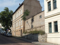 Straße in Bernburg Bergstadt
