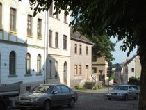 Straße in Bernburg Bergstadt