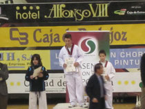 David Pérez Sánchez. Medalla de Oro.