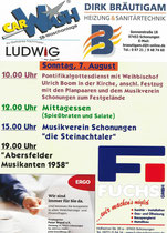 Kirchweih Schonungen 2011 - Flyer