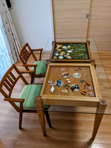  ガラストップテーブル ( Glass Top Table )