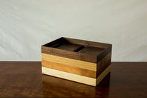スタッキング 葉書トレー ( Wood Letter Tray )