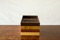スタッキング 葉書トレー ( Wood Letter Tray )