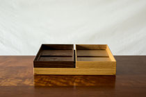 スタッキングトレー ( Wood Tray )
