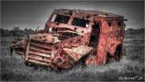 Humber Pig target - - Artilary Range - Senne