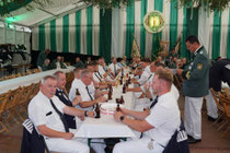 Schützenfest Bürvenich - Sonntag - Frühschoppen am Königstisch