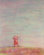 WANDERN I, Acryl  100X80 cm