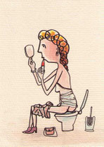 VOR ORT (SPIEGEL, W.) I 14,5X10,5 cm 90,-€