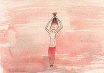 HAARE III  10X14,5 cm 90,-€