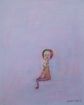 SITZENDE, Acryl  100X80 cm 1.900,-€
