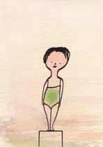 SPRINGEN III   14,5X10 cm 90,-€