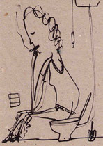 VOR ORT (ZIGARETTE, W.) II 14,5X10,5 cm 10,-€