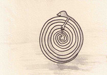 SPIRALER IV.1 10,5X14,5 cm 90,-€