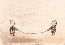 VERWORREN II   10X29 cm 165,-€