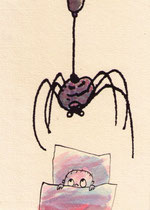 GEISTERSTUNDE   14,5X10 cm 90,-€