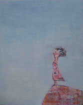 WIND (WEIBLICH) I, Acryl  100X80 cm