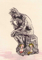PAUSE III   14,5X10 cm 90,-€