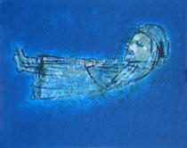 SCHWEBENDER II, Acryl  80X100 cm 2.400,-€