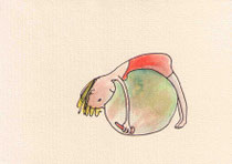 GYMNASTIKBALL III 10X14,5 cm 90,-€
