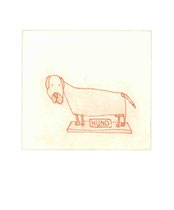 HUND II  25X27 cm 135,-€