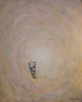 KLEINE FIGUR I, Acryl  100X80 cm 1.900,-€
