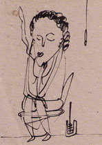 VOR ORT (ZIGARETTE, W.) I 14,5X10,5 cm 10,-€