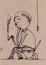 VOR ORT (ZIGARETTE) II 14,5X10,5 cm