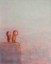 ABHANG (PAAR), Acryl  100X80 cm 1.900,-€