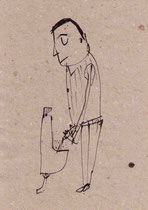 VOR ORT (STEHEND) VII 14,5X10,5 cm 10,-€