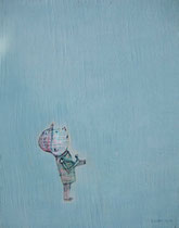 MASCHINIST I, Acryl  100X80 cm 1.900,-€