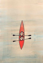 SCHLEUSE II   29X20 cm 165,-€