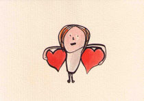 DAS WICHTIGSTE GEBOT (WEIBLICH) 10X14,5 cm 90,-€