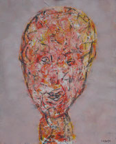 KOPF III, Acryl  100X80 cm 1.900,-€