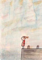 AM MEER (MOLE)   29X10 cm 90,-€