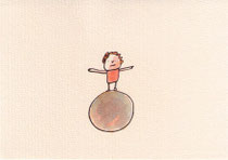 BALANCE (BALL) I   10X14,5 cm 90,-€