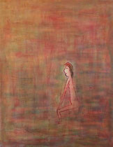 SITZENDE II, Acryl  130X100 cm 2.900,-€