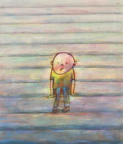 TREPPE II,  Acryl 80X68 cm 1.650,-€