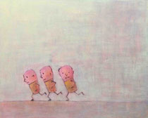 LÄUFER II, Acryl  80X100 cm 1.900,-€