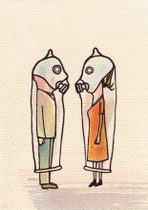 LUFTSCHUTZ-LUSTSCHUTZ II  14,5X10 cm 90,-€