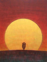 SONNE, Acryl  130X100 cm