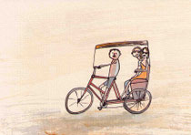 TAXU (HAVANNA)   10X14,5 cm 90,-€